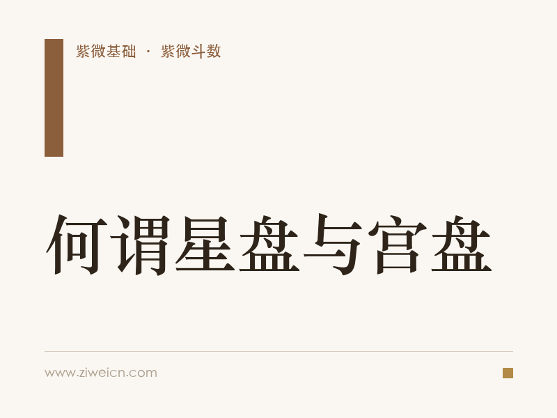 何谓星盘与宫盘